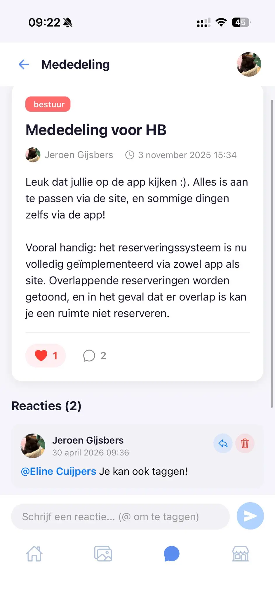 App scherm 5
